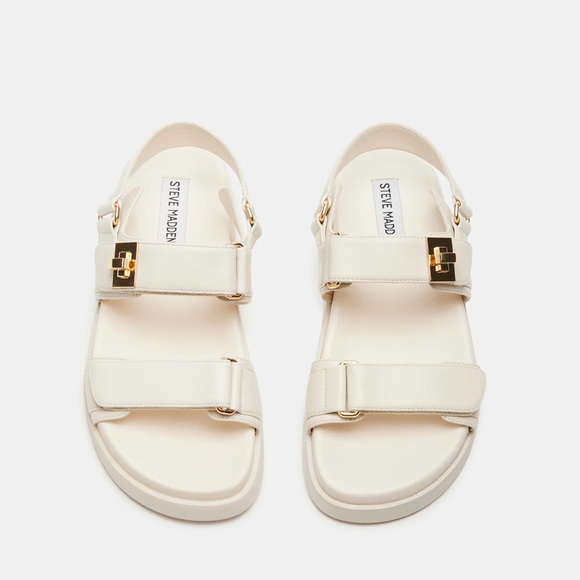 Steve Madden MONA BONE LEATHER size 8.5 - Picture 2 of 4